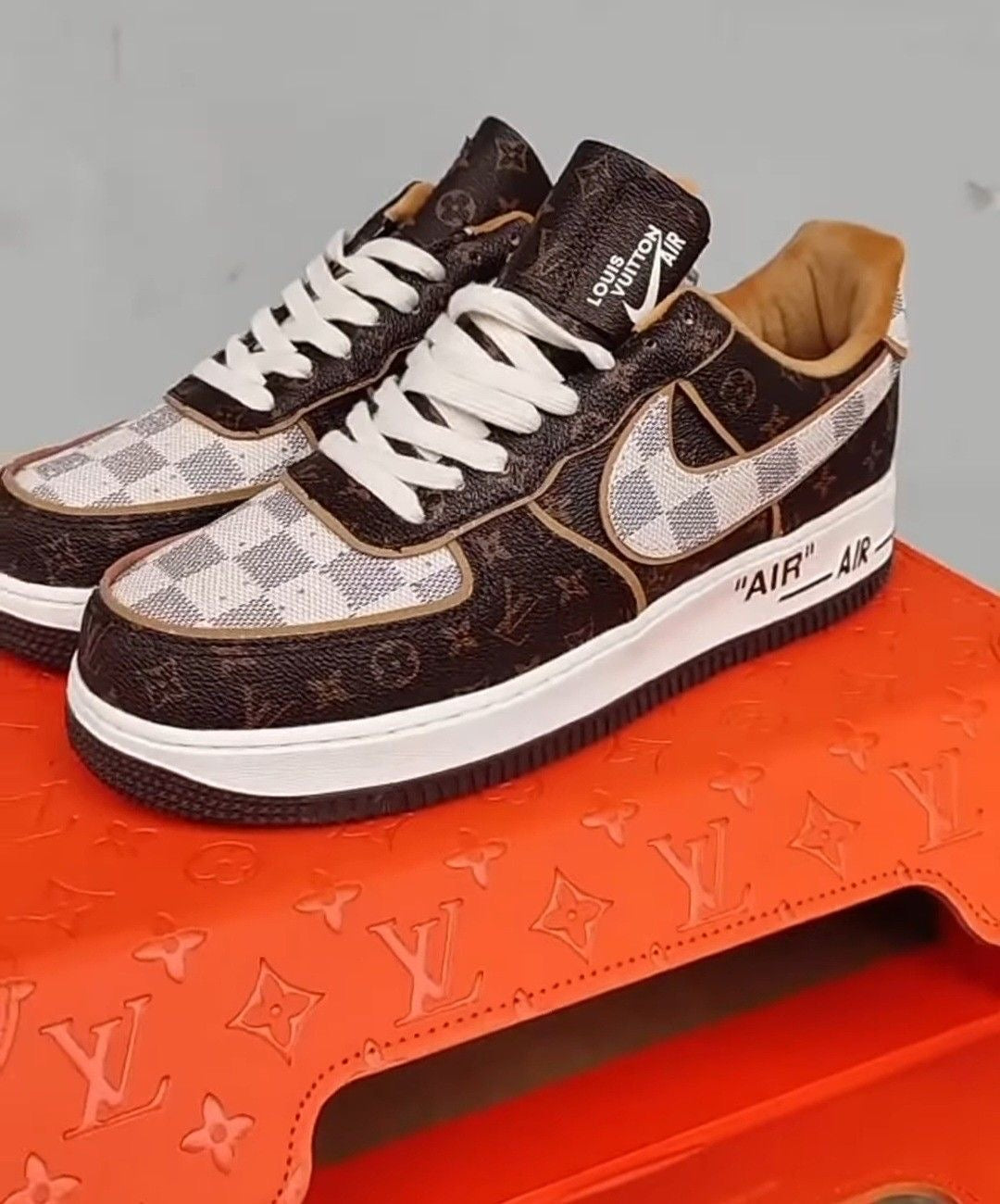 Custom Monogram Air Force 1 Low 07 SneakerNational