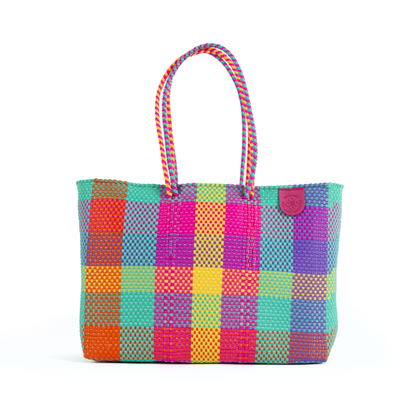 Fiesta Woven Super Tote Tin Marin Brand