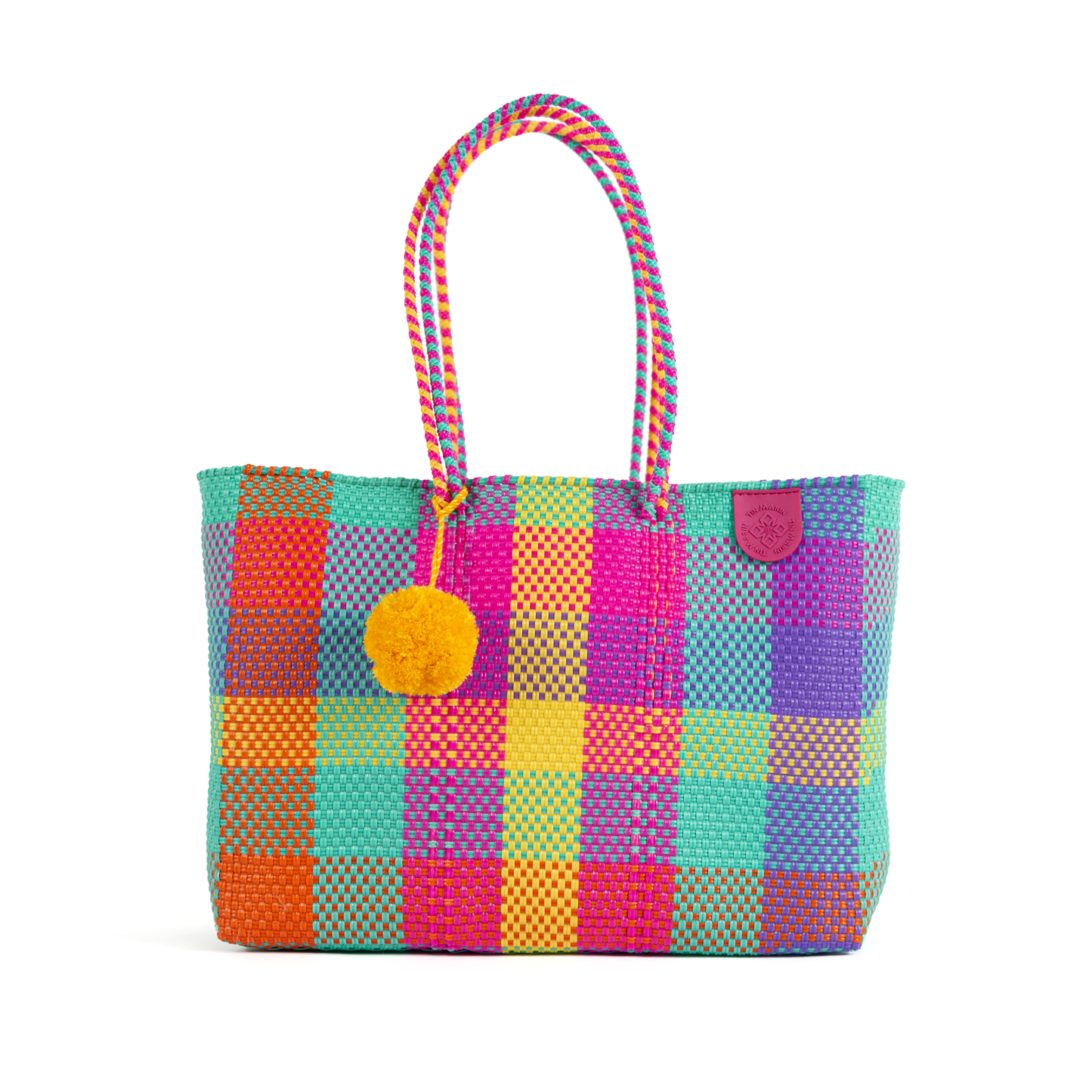 Fiesta Woven Super Tote Tin Marin Brand