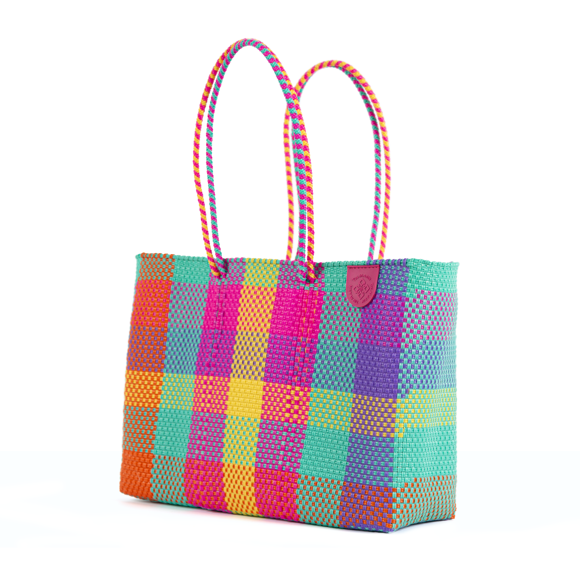 Fiesta Woven Super Tote Tin Marin Brand