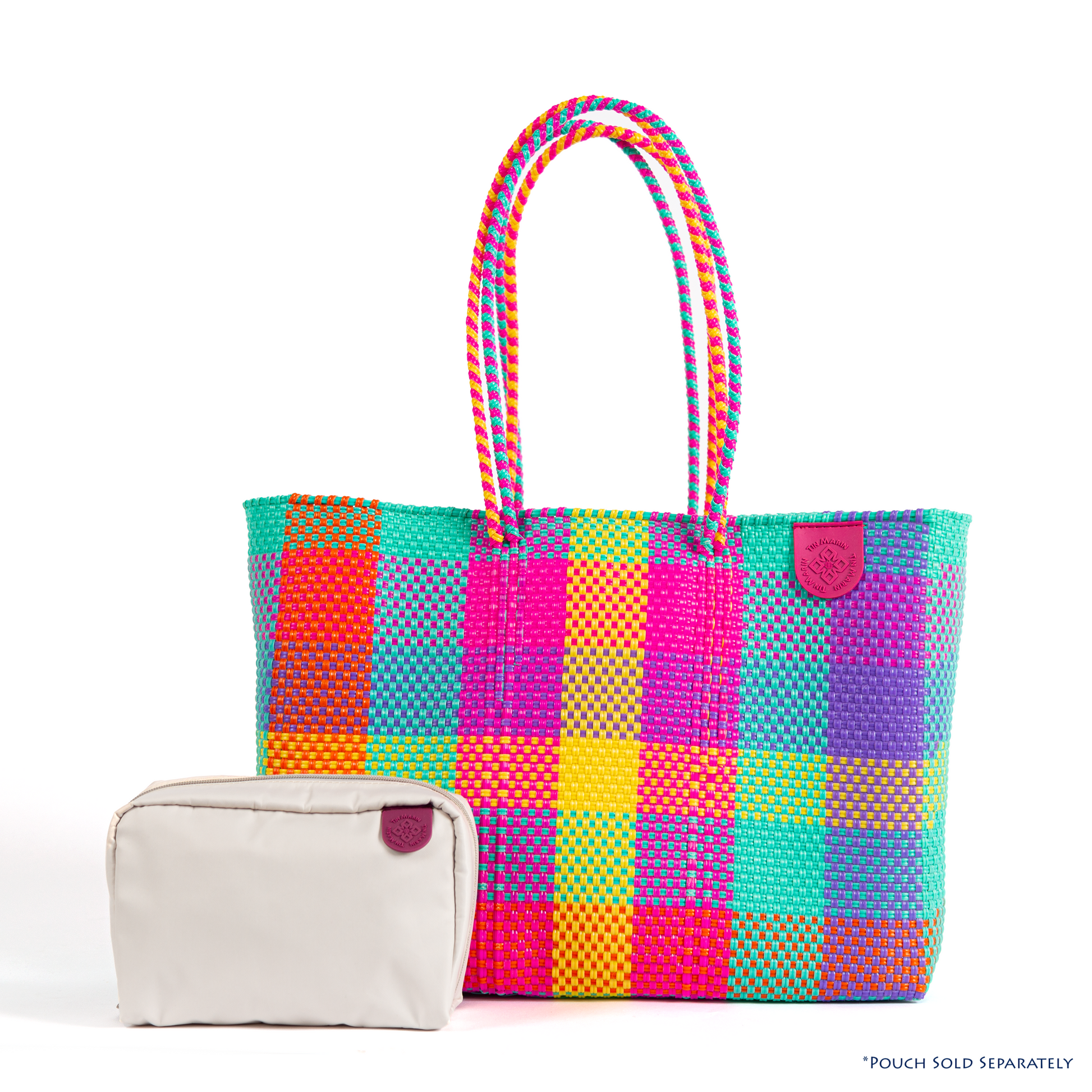 Fiesta Woven Super Tote Tin Marin Brand