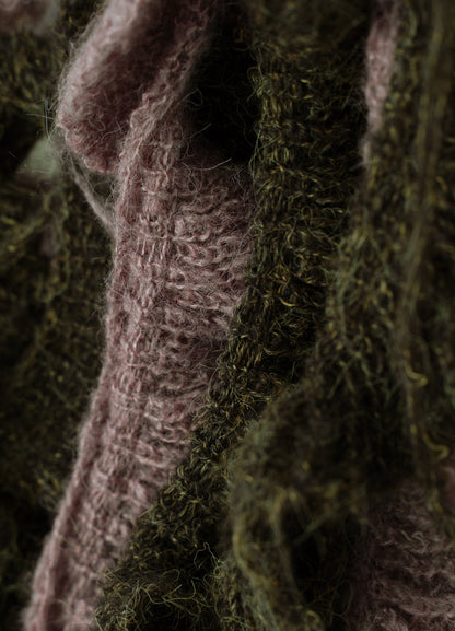 Ruffled Knit Scarves - Wolvess