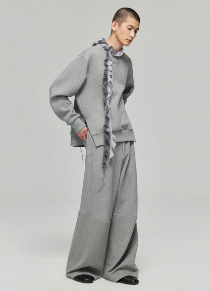 Ruffled Knit Scarves - Wolvess