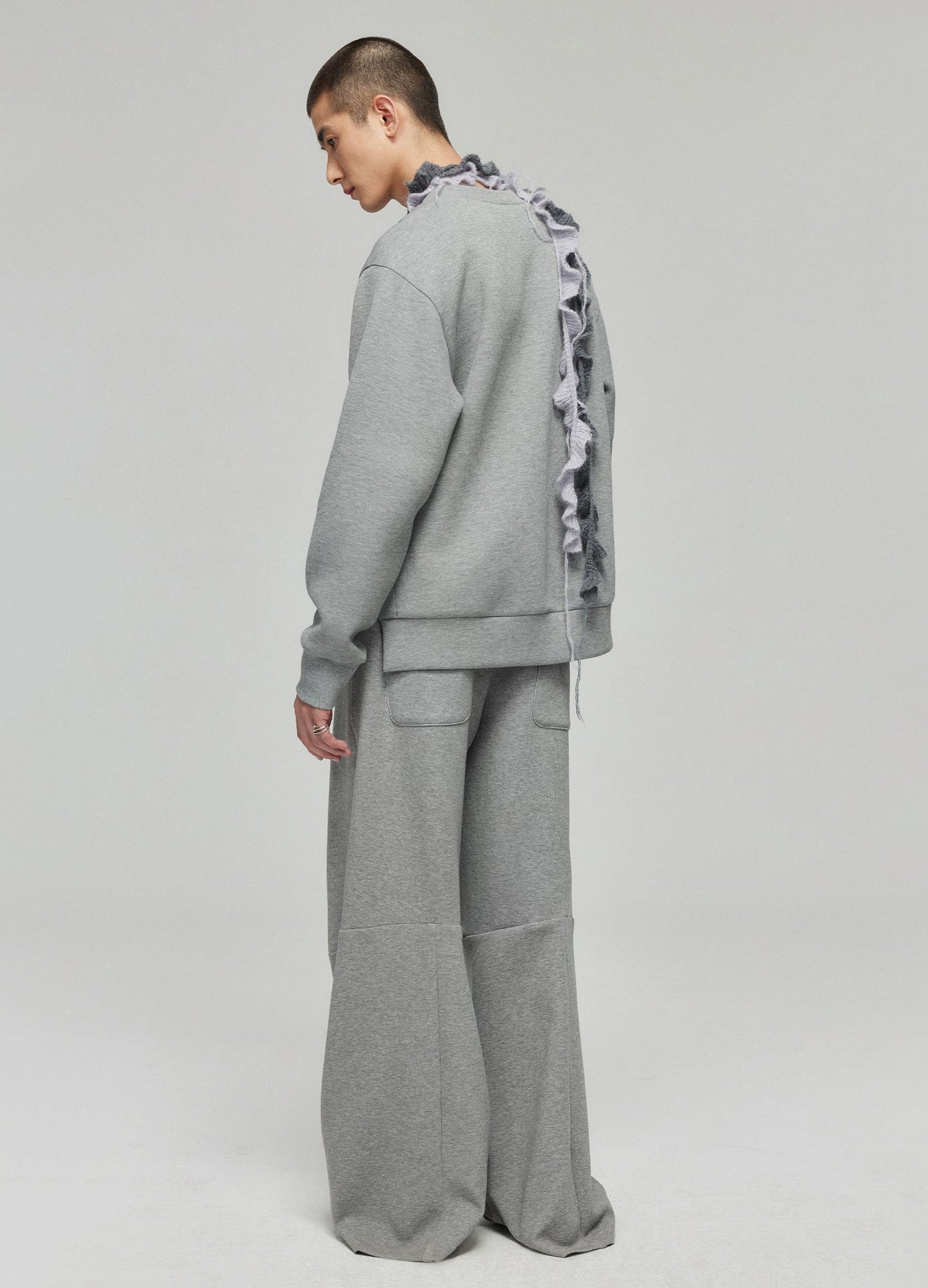 Ruffled Knit Scarves - Wolvess