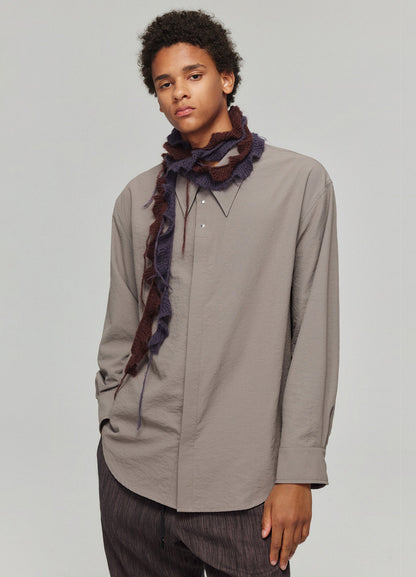 Ruffled Knit Scarves - Wolvess