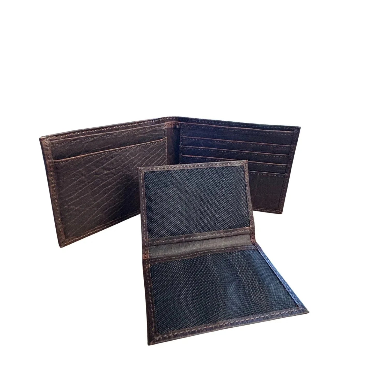Full-grain Bifold Leather Wallet With RFID MiamiLeathers.com