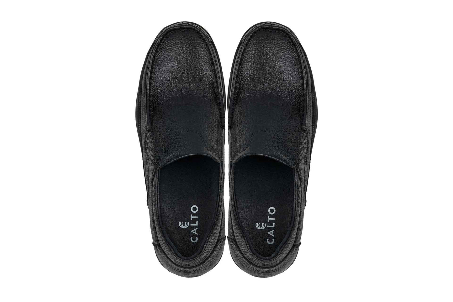 CALTO - G1825 - 3 Inches Taller (Black) - Lightweight Tallmenshoes.com