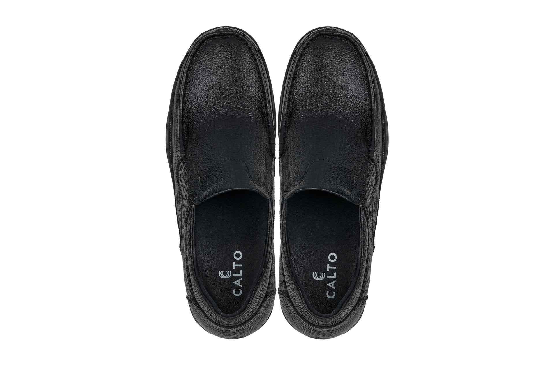 CALTO - G1825 - 3 Inches Taller (Black) - Lightweight Tallmenshoes.com