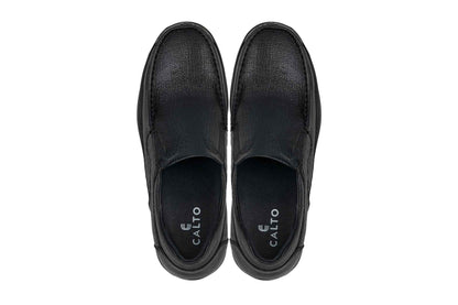 CALTO - G1825 - 3 Inches Taller (Black) - Lightweight Tallmenshoes.com