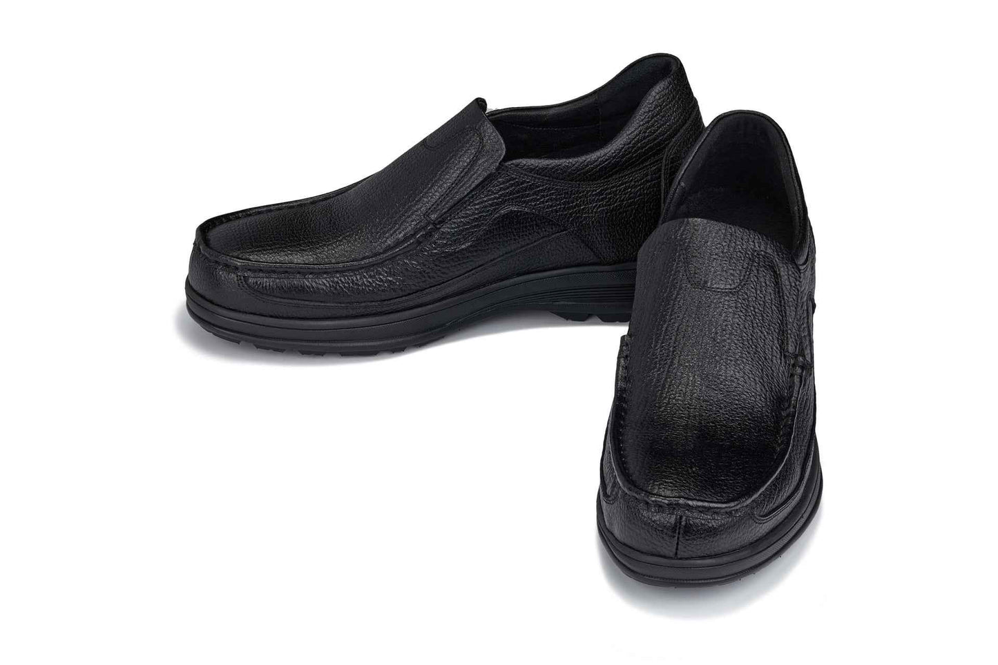 CALTO - G1825 - 3 Inches Taller (Black) - Lightweight Tallmenshoes.com