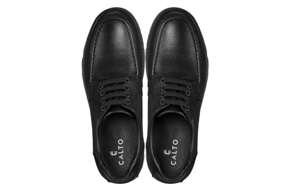 CALTO - G6381 - 3 Inches Taller (Black) Tallmenshoes.com