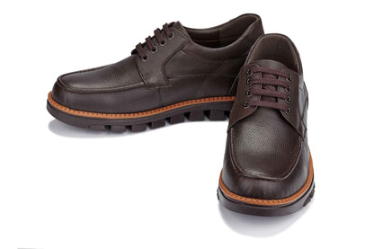 CALTO - G63811 - 3 Inches Taller (Dark Brown) Tallmenshoes.com