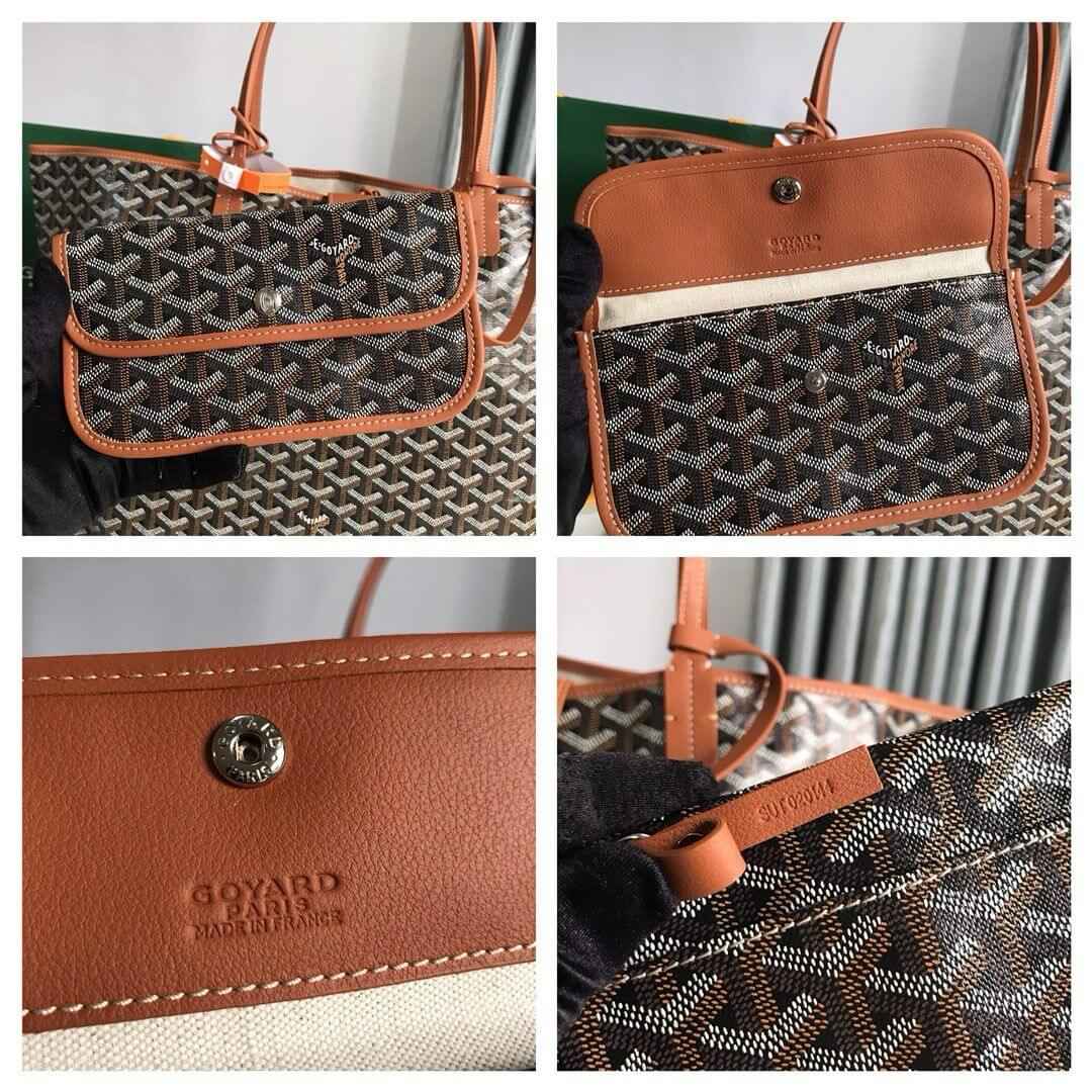 Goyard St Louis PM Dark Brown
