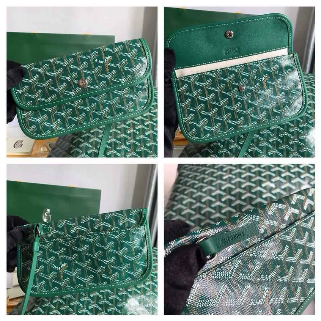 Goyard St Louis PM Dark Green