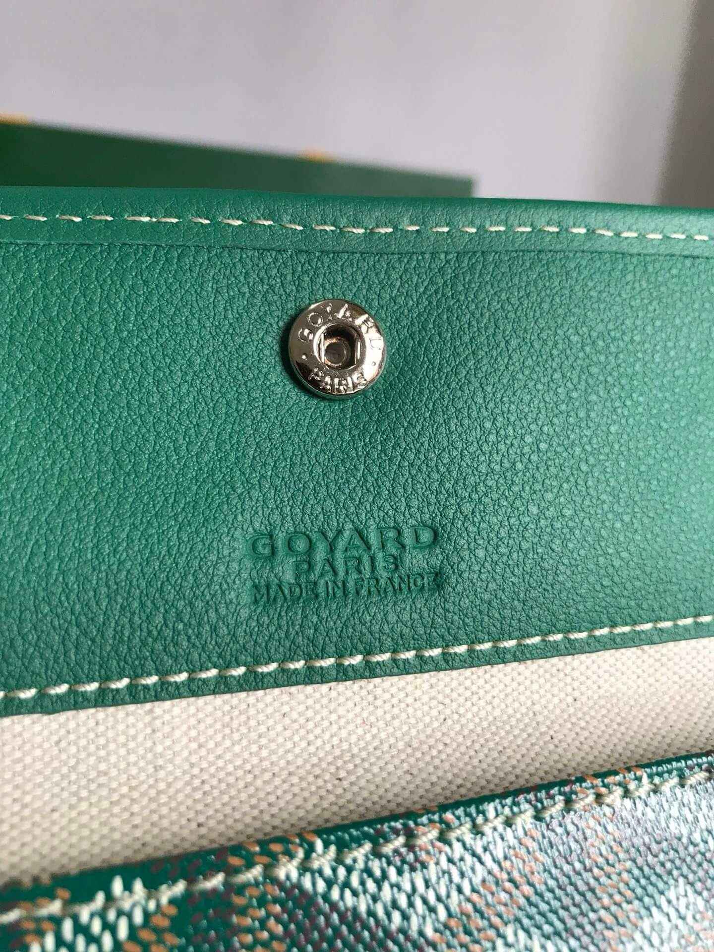 Goyard St Louis PM Dark Green