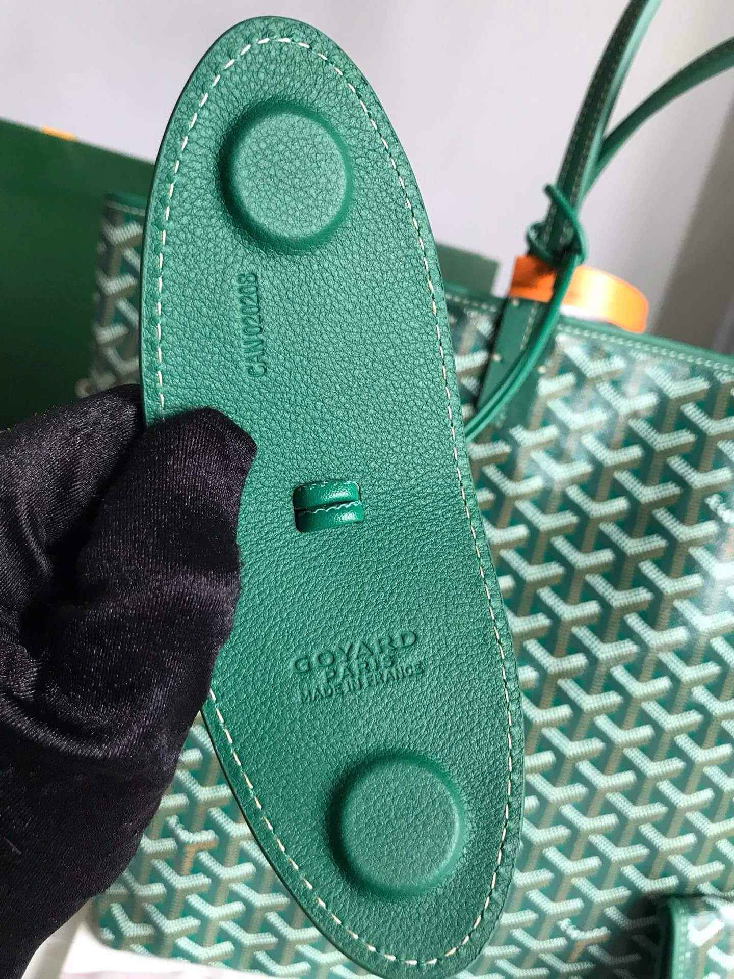 Goyard St Louis PM Dark Green