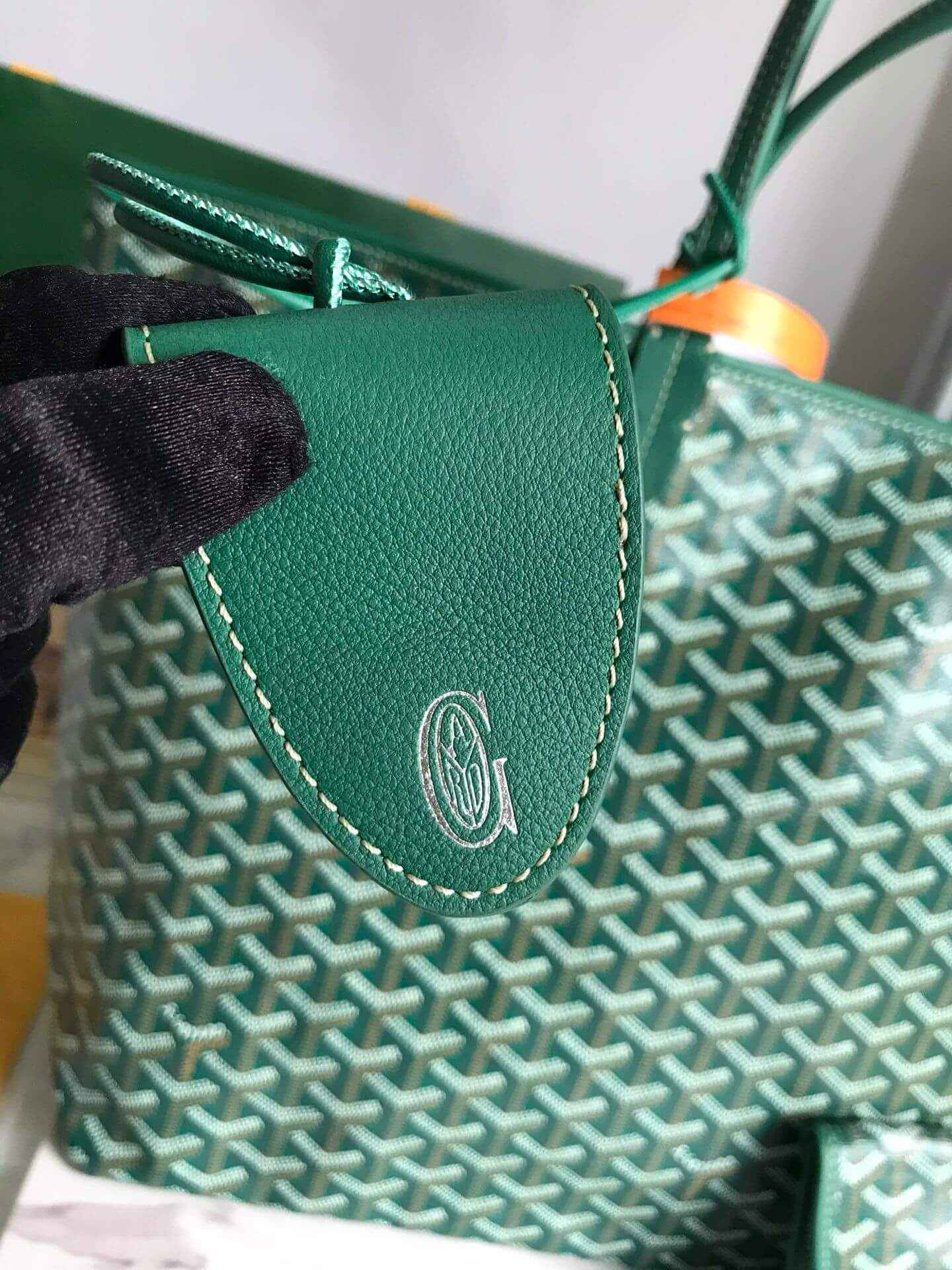 Goyard St Louis PM Dark Green