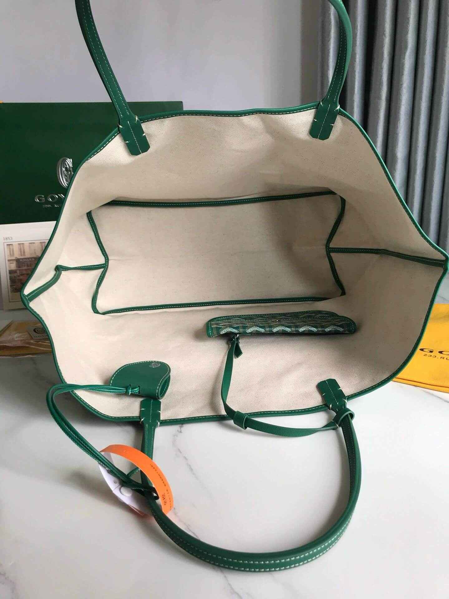 Goyard St Louis PM Dark Green