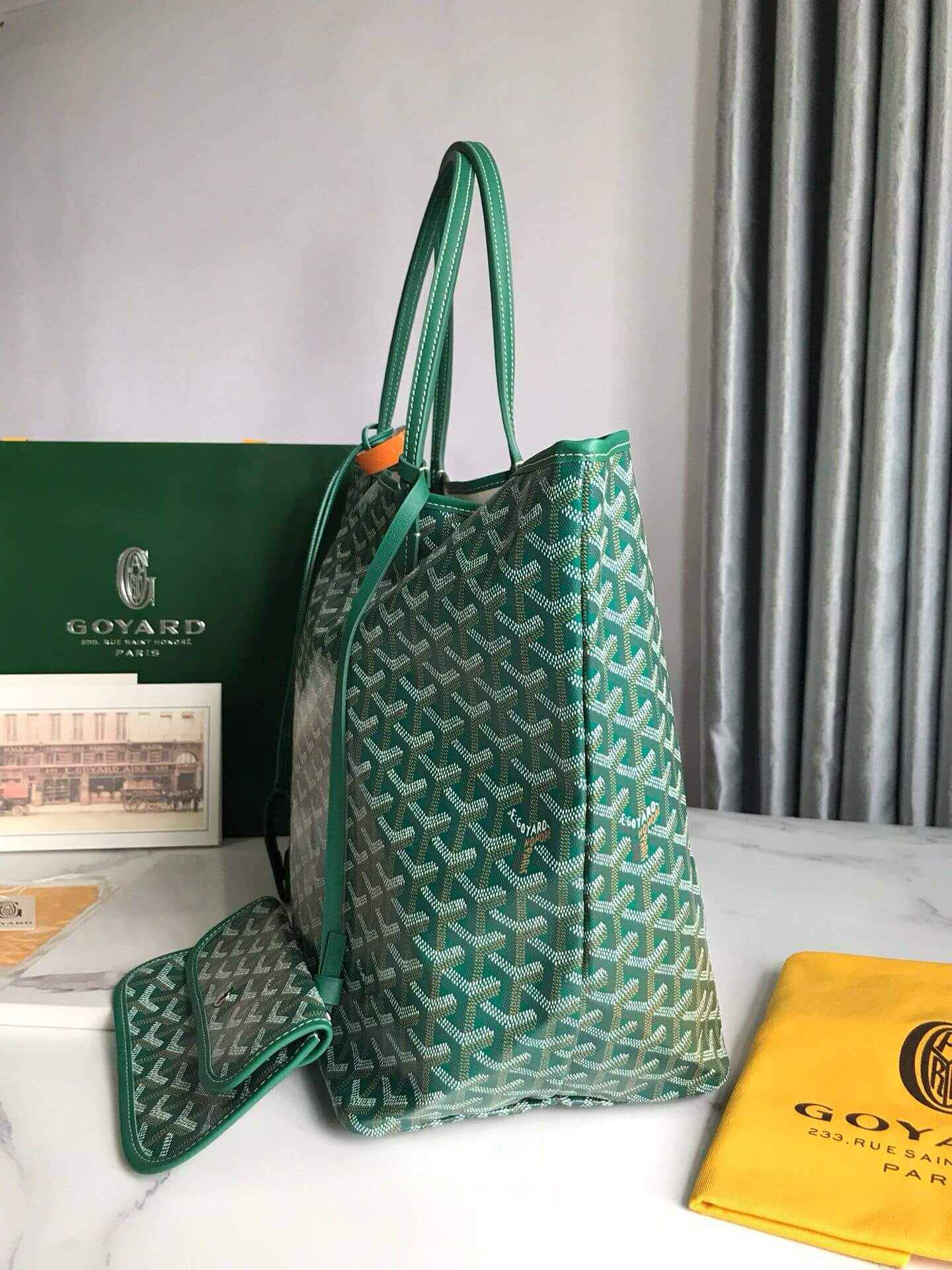 Goyard St Louis PM Dark Green