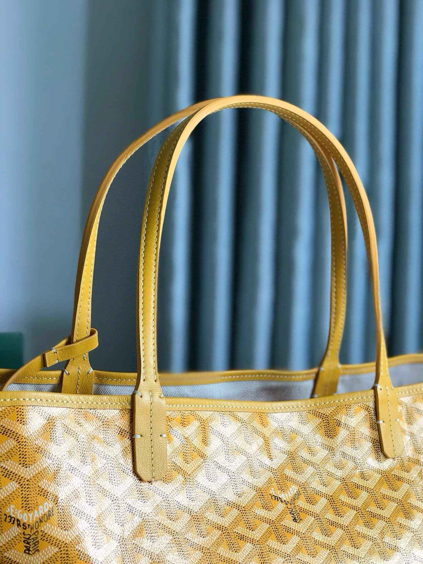 Goyard St Louis PM Dark Yellow