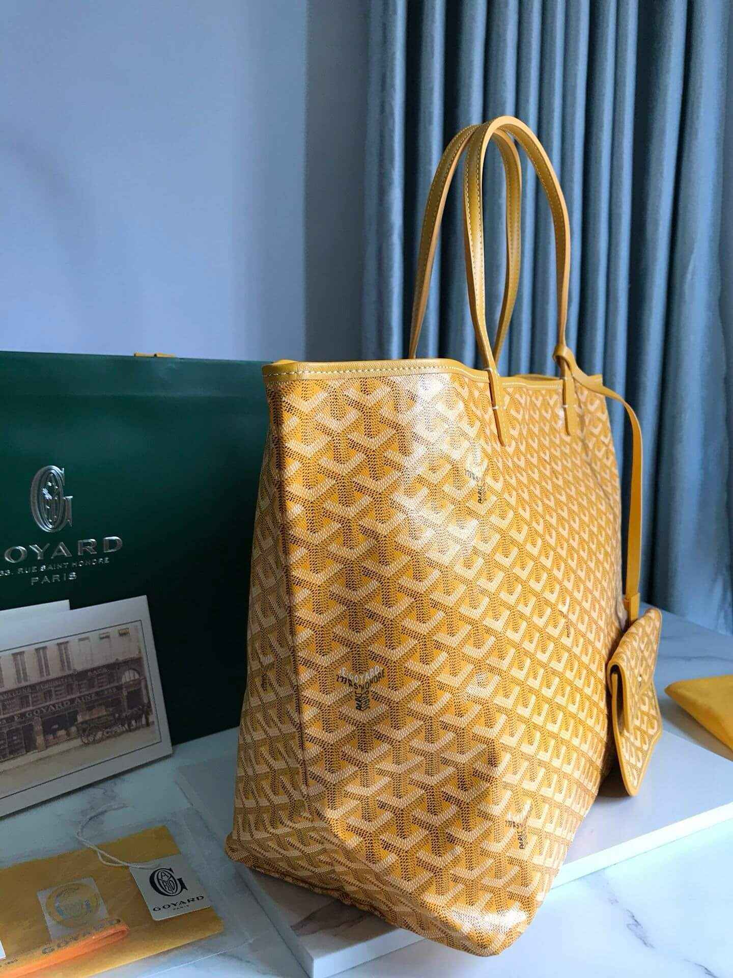 Goyard St Louis PM Dark Yellow