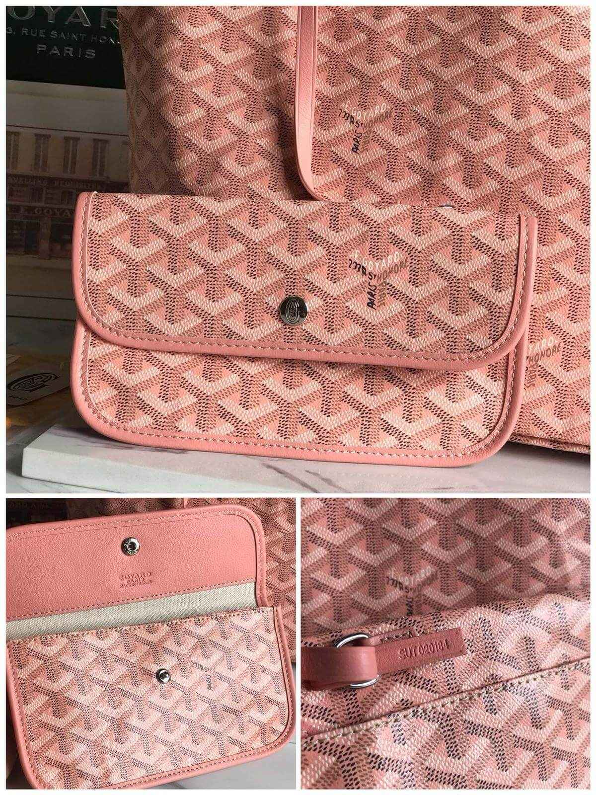 Goyard St Louis PM Light Pink