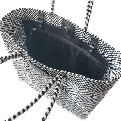 Greca Woven Tote Tin Marin Brand