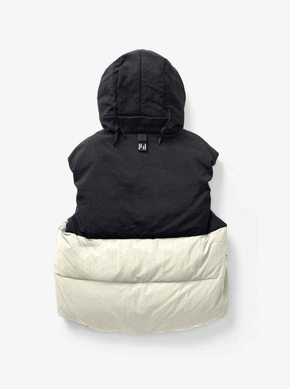 Hooded Down Vest - Canvas