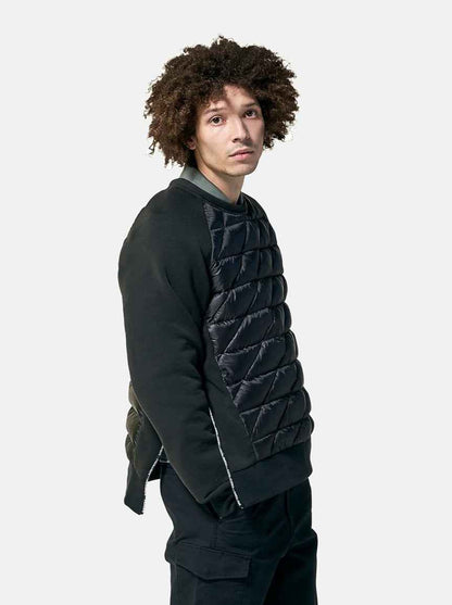 Hybrid Down Crew - Black