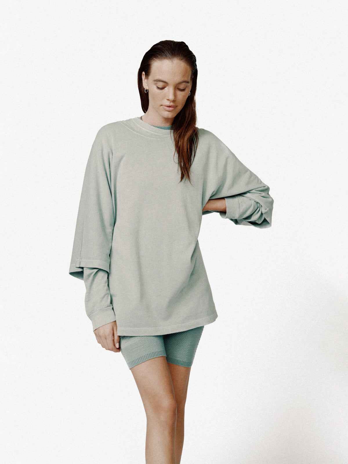 Knit Dojo Top - Sage