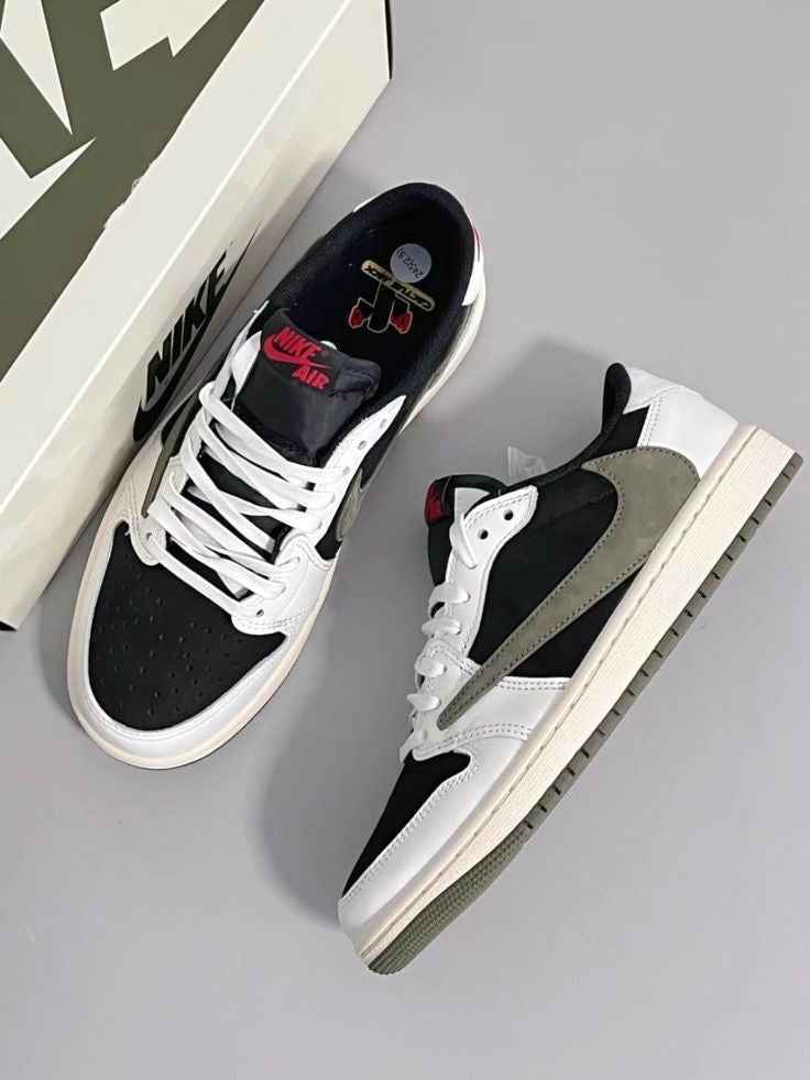 Custom Travis Scott x Fragment x Air Jordan 1 Low DZ4137 106 - Exclusive Travis Scott Air Jordan 1 Low Release