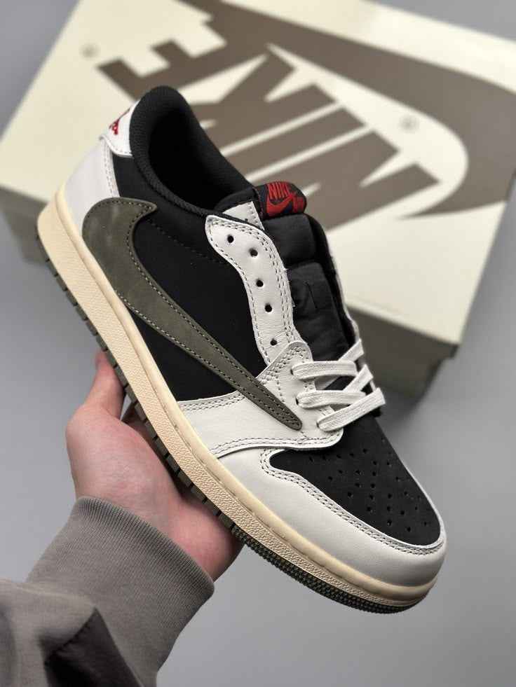 Custom Travis Scott x Fragment x Air Jordan 1 Low DZ4137 106 - Exclusive Travis Scott Air Jordan 1 Low Release