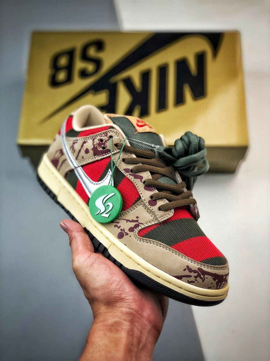 Custom SB Dunk Low “Freddy Krueger”