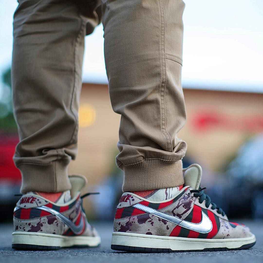 Custom SB Dunk Low “Freddy Krueger”
