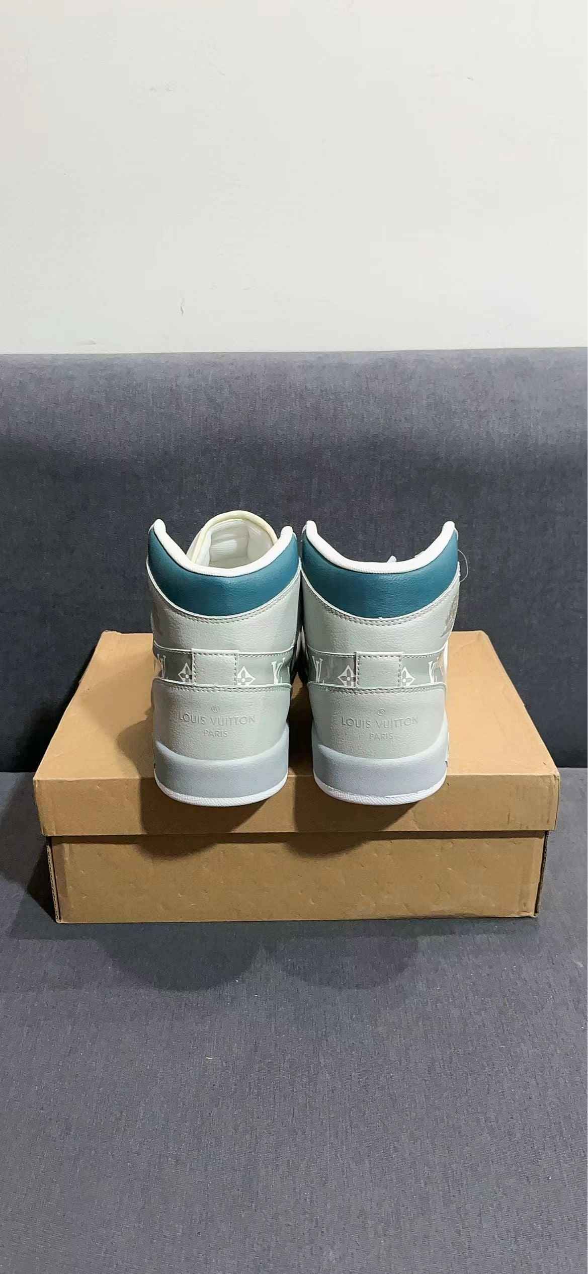 Custom Air Jordan 1 LV Monogram - Personalized Sneakers for Style and Comfort