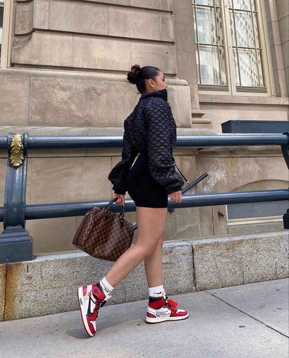 Custom Air Jordan 1 OFF-White Chicago Sneakers