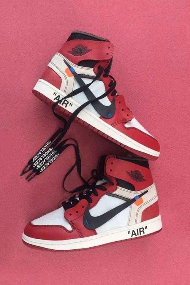 Custom Air Jordan 1 OFF-White Chicago Sneakers