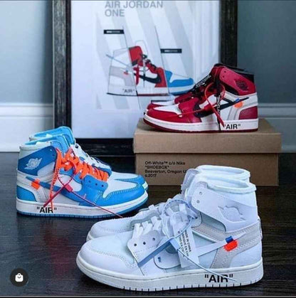 Custom Air Jordan 1 OFF-White Chicago Sneakers
