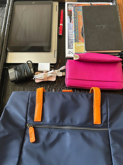Professional Women’s Nylon Laptop Tote – The Best Tote Bag for Work & Travel MiamiLeathers.com