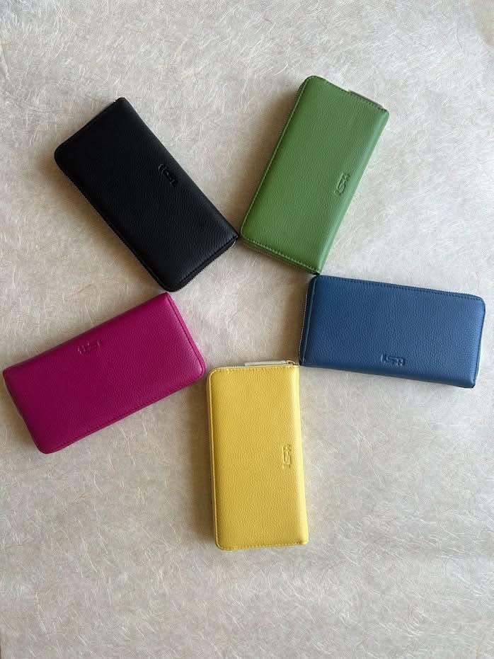 Sophia Zip-Around Leather Wallet – Travel & Everyday MiamiLeathers.com