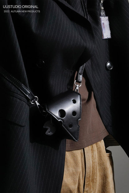 Cheese Wedge Mini Crossbody Bag - Wolvess