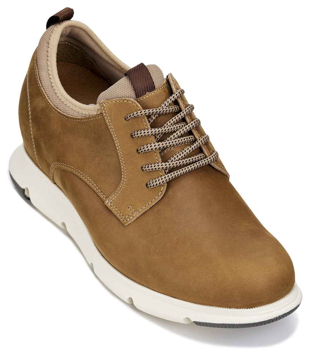 CALTO - J1200 - 3.3 Inches Taller (Tan Brown) Tallmenshoes.com