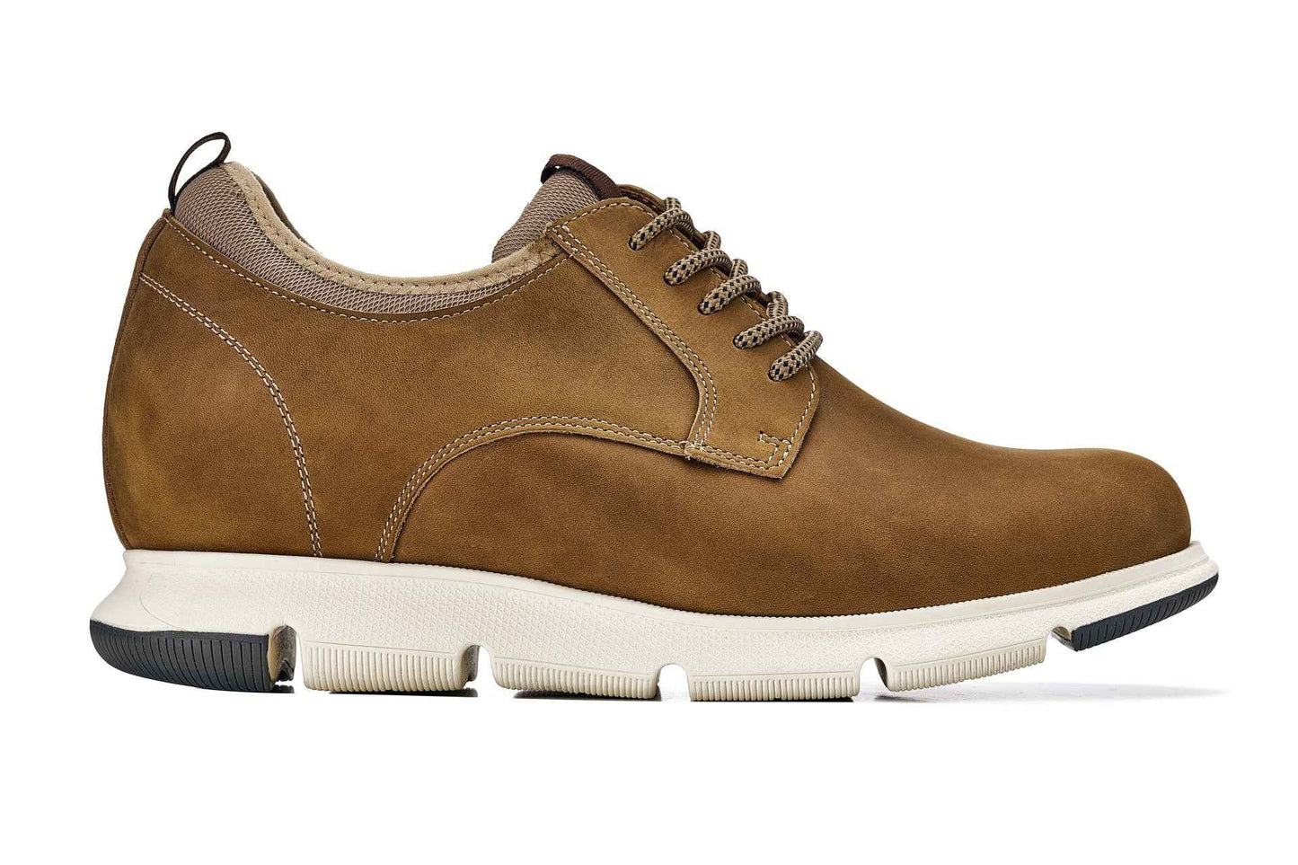 CALTO - J1200 - 3.3 Inches Taller (Tan Brown) Tallmenshoes.com