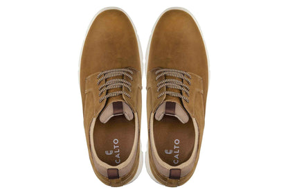 CALTO - J1200 - 3.3 Inches Taller (Tan Brown) Tallmenshoes.com