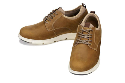 CALTO - J1200 - 3.3 Inches Taller (Tan Brown) Tallmenshoes.com