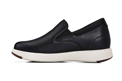 CALTO - J1420 - 2.8 Inches Taller (Onyx) - Leather Loafers Tallmenshoes.com
