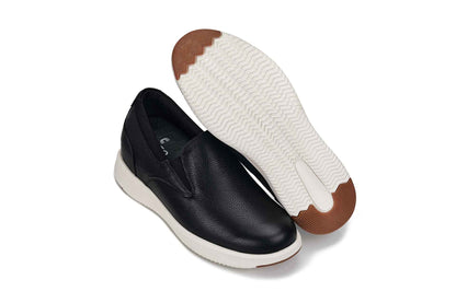 CALTO - J1420 - 2.8 Inches Taller (Onyx) - Leather Loafers Tallmenshoes.com