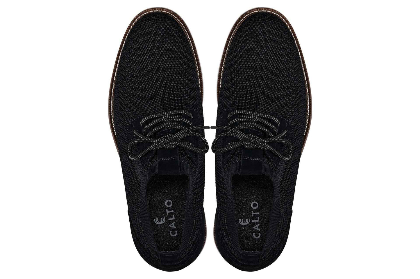 CALTO - J1502 - 3.2 Inches Taller (Noir) Tallmenshoes.com