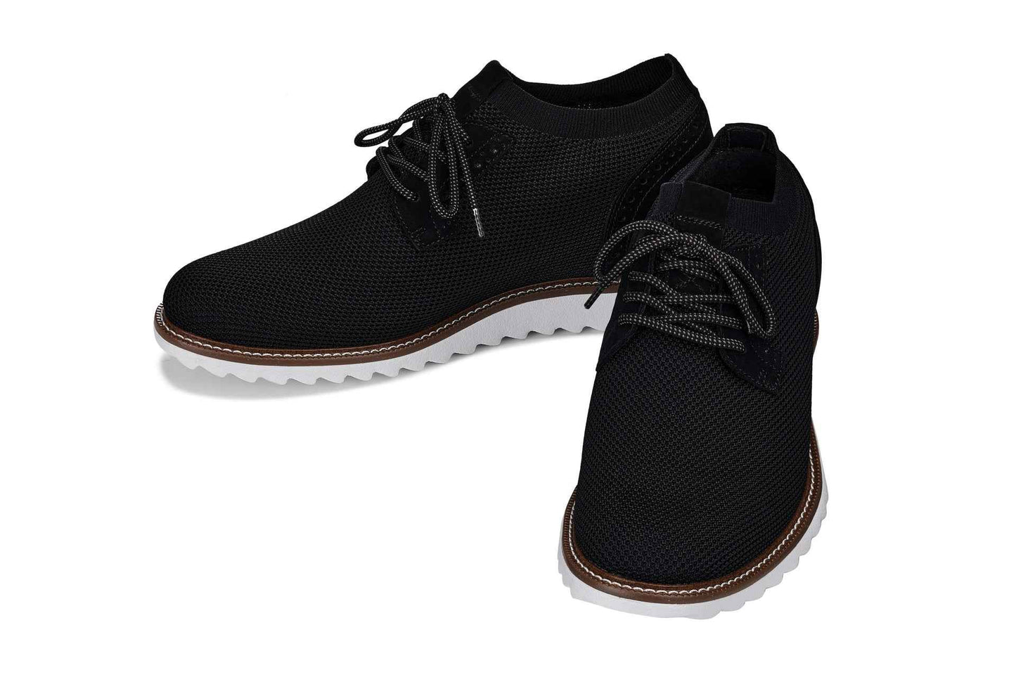 CALTO - J1502 - 3.2 Inches Taller (Noir) Tallmenshoes.com
