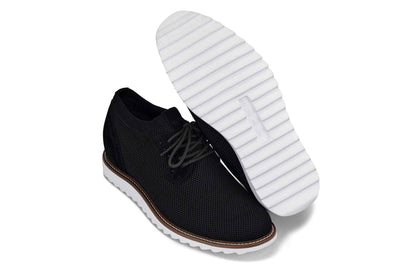 CALTO - J1502 - 3.2 Inches Taller (Noir) Tallmenshoes.com